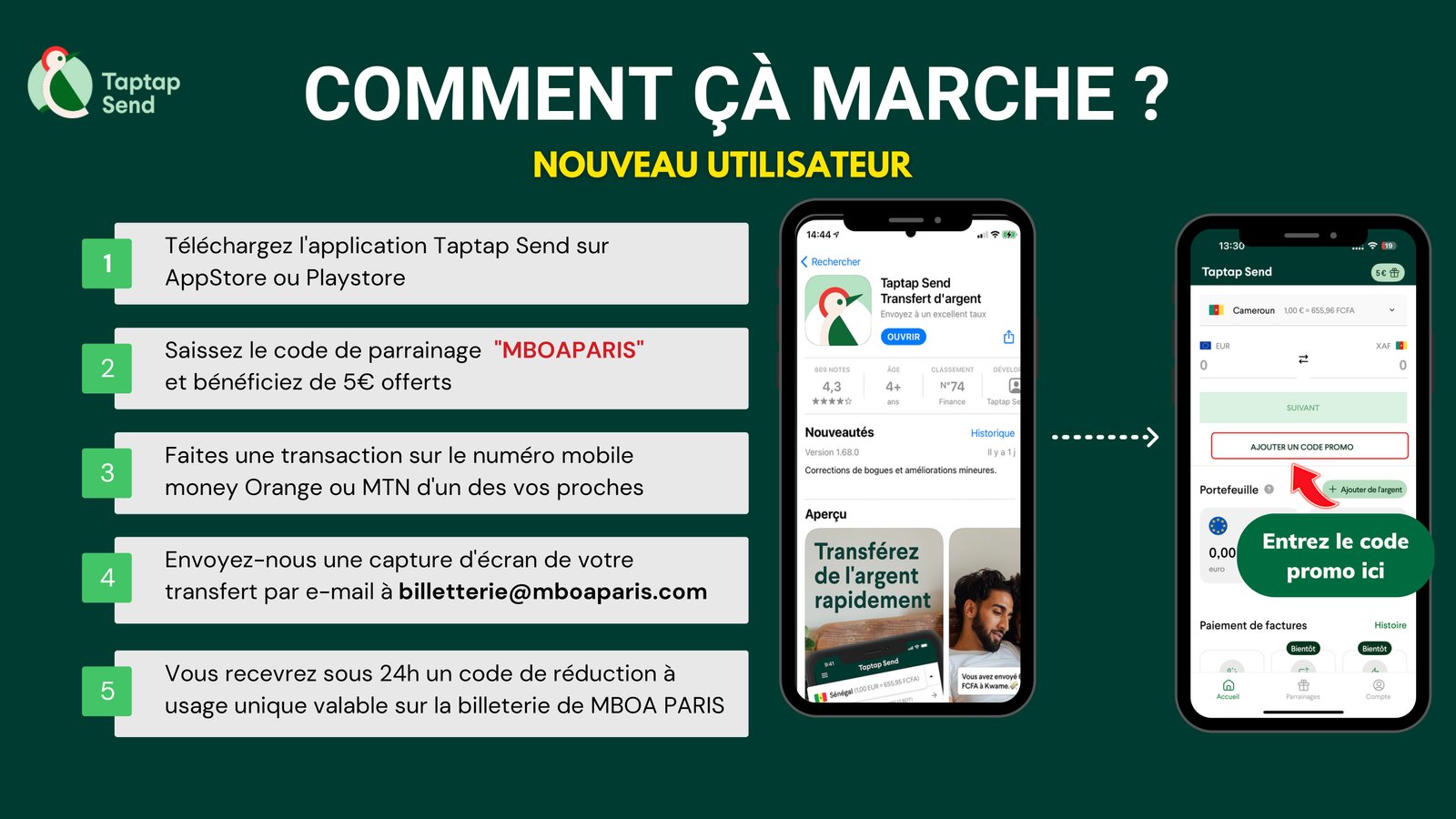 Nouvel Utilisateur